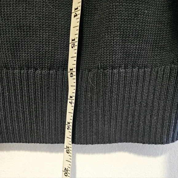 TNA Navy and White Cropped Knit Vest - Picture 7 of 11